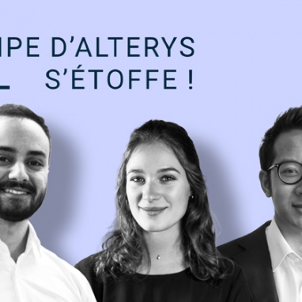 L’équipe d’Alterys s’étoffe !