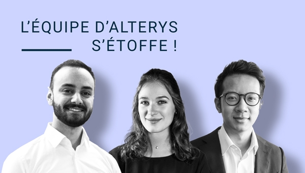 L’équipe d’Alterys s’étoffe !