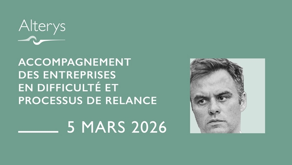 05.03.26 / Accompagnement des entreprises en difficulté et processus de relance